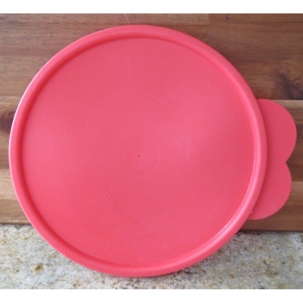 Tupperware 3131B 6-1/4" Rose Red‎ Replacement Lid